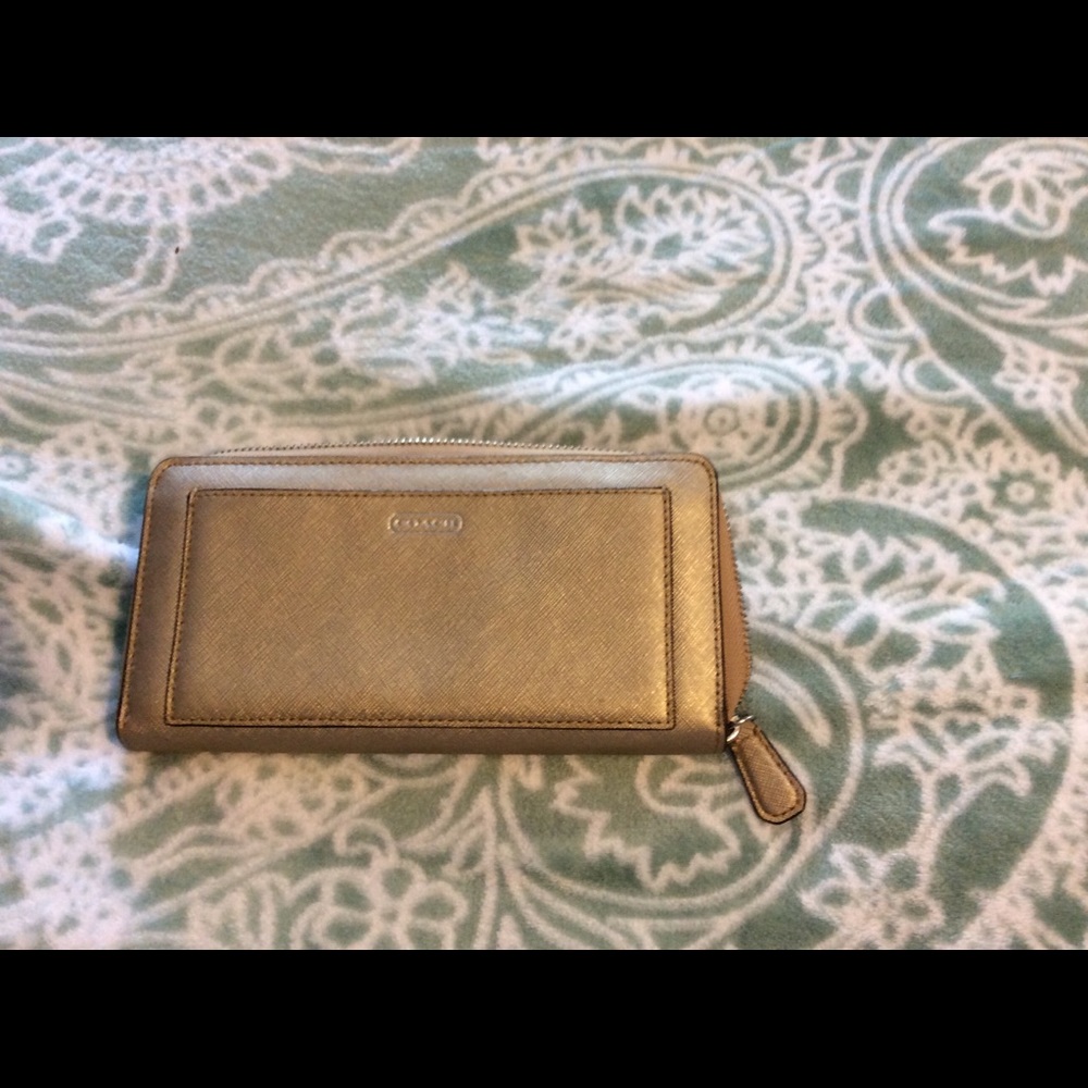 Coach clutch wallet